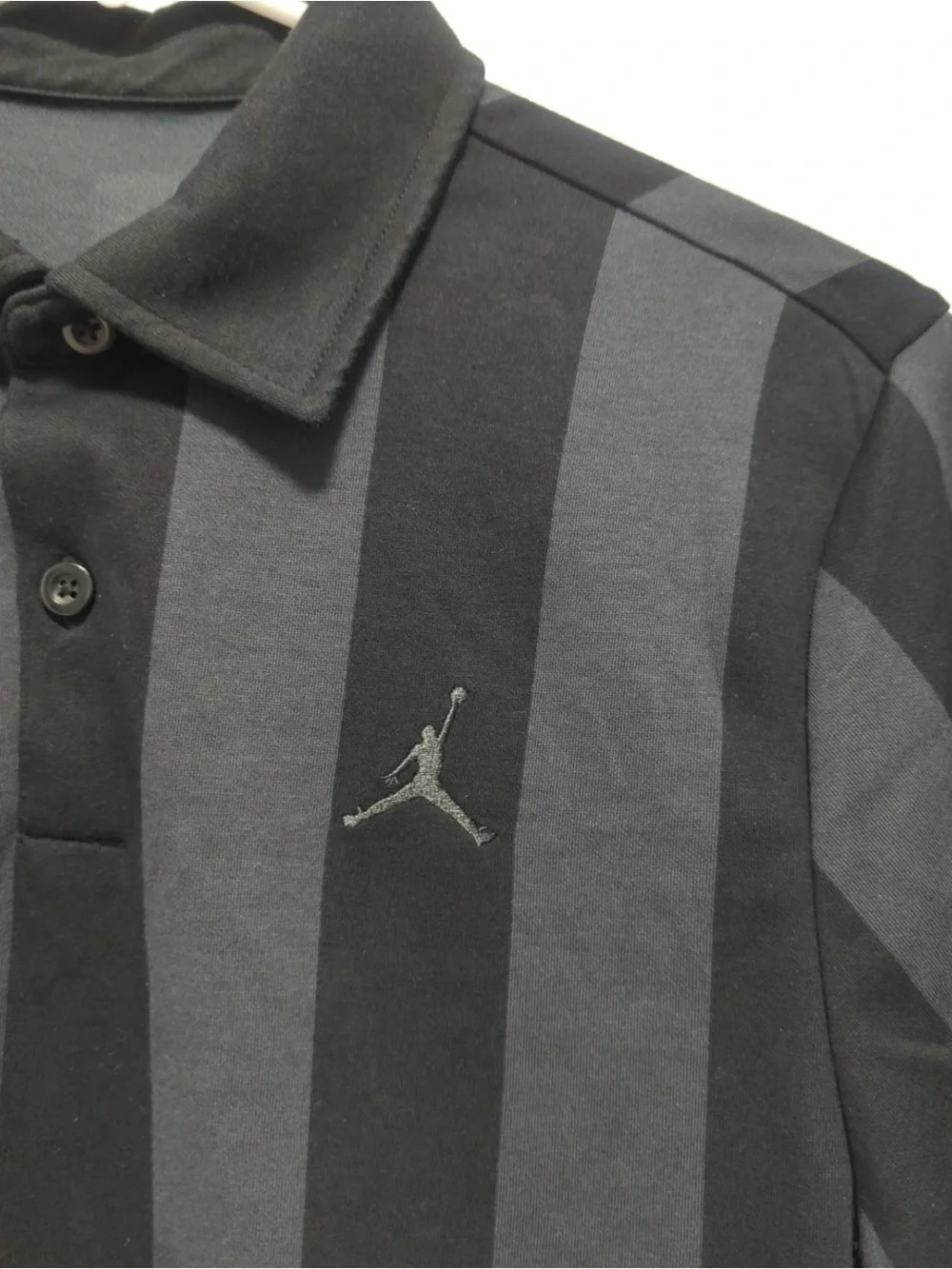 Nike Air Jordan Dri-fit Polo Shirt Black IF2930-010 Golf Soccer New Mens Size M